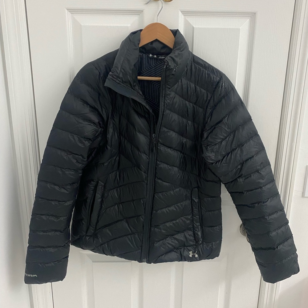 Under Armour Black ColdGear Puffer Jacket